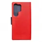 Samsung Galaxy S24 ULTRA Book Handytaschen Fancy Book Rot / Marine