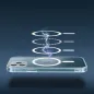 Apple iPhone 15 Pro Max Hülle Clear Mag Cover MagSAFE  Durchsichtbar
