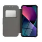 Apple iPhone 15 Plus Book Handytaschen Razor Book Kohlenstoff-Faser, Kohlenstoffmuster  Blau