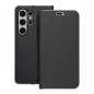 Samsung Galaxy S24 ULTRA Book Handytaschen LUNA Book Carbon Kohlenstoff-Faser, Elegant  Schwarz