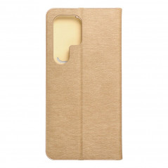 Samsung Galaxy S24 ULTRA Book Handytaschen LUNA Book Gold Elegant  Gold