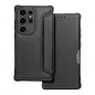 Samsung Galaxy S24 ULTRA Book Handytaschen Razor Book Kohlenstoff-Faser, Kohlenstoffmuster  Schwarz