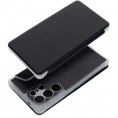 Samsung Galaxy S24 ULTRA Book Handytaschen Piano Book Schwarz