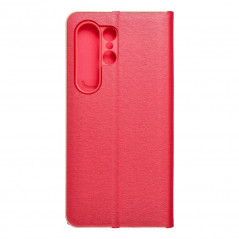 Samsung Galaxy S24 ULTRA Book Handytaschen LUNA Book Gold Elegant  Rot