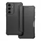 Samsung Galaxy S24 PLUS Book Handytaschen Razor Book Kohlenstoff-Faser, Kohlenstoffmuster  Schwarz