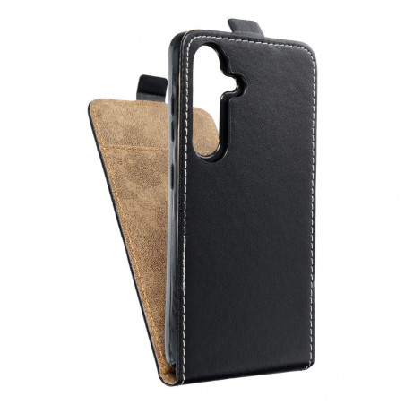 Samsung Galaxy S24 Flip Handytaschen Slim Flexi Fresh Schwarz