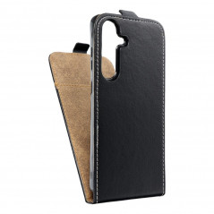 Samsung Galaxy S24 PLUS Flip Handytaschen Slim Flexi Fresh Schwarz