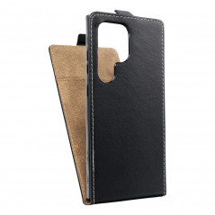 Samsung Galaxy S24 ULTRA Flip Handytaschen Slim Flexi Fresh Schwarz