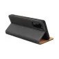 Samsung Galaxy S24 ULTRA Book Handytaschen Leather case SMART PRO Elegant  Schwarz