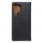 Samsung Galaxy S24 ULTRA Book Handytaschen Leather case SMART PRO Elegant  Schwarz