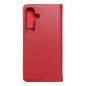 Samsung Galaxy S24 Book Handytaschen Leather case SMART PRO Elegant  Rotwein
