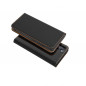 Samsung Galaxy S24 PLUS Book Handytaschen Leather case SMART PRO Elegant  Schwarz