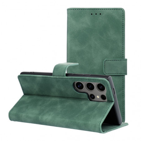 Samsung Galaxy S24 ULTRA Book Handytaschen TENDER Book Grün