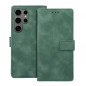 Samsung Galaxy S24 ULTRA Book Handytaschen TENDER Book Grün