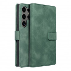 Samsung Galaxy S24 ULTRA Book Handytaschen TENDER Book Grün