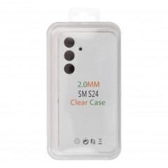 Samsung Galaxy S24 Hülle CLEAR 2mm BOX Durchsichtbar