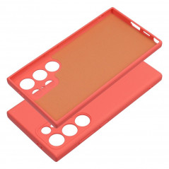 Samsung Galaxy S24 ULTRA Hülle Silicone Elegant  Pfirsich
