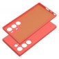 Samsung Galaxy S24 ULTRA Hülle Silicone Elegant  Pfirsich