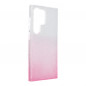 Samsung Galaxy S24 ULTRA Hülle Shining Transparent und Pink