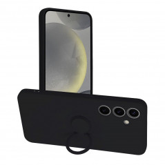 Samsung Galaxy S24 Hülle Silicone ring Schwarz