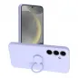 Samsung Galaxy S24 Hülle Silicone ring Lila (Violet)