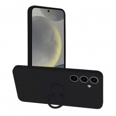 Samsung Galaxy S24 PLUS Hülle Silicone ring Schwarz