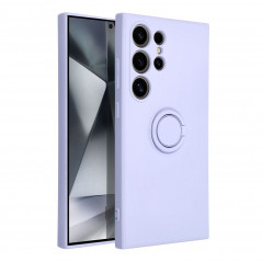 Samsung Galaxy S24 ULTRA Hülle Silicone ring Lila (Violet)