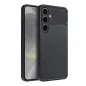 Samsung Galaxy S24 PLUS Hülle Carbon premium Elegant  Schwarz
