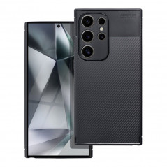 Samsung Galaxy S24 ULTRA Hülle Carbon premium Elegant  Schwarz