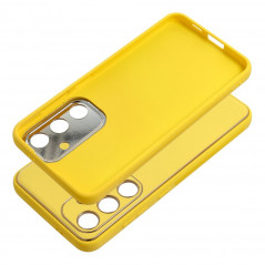 Samsung Galaxy S24 Hülle Leather Gelb