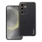 Samsung Galaxy S24 PLUS Hülle Leather Schwarz