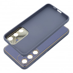 Samsung Galaxy S24 PLUS Hülle Leather Blau