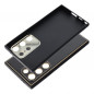 Samsung Galaxy S24 ULTRA Hülle Leather Schwarz