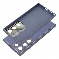 Samsung Galaxy S24 ULTRA Hülle Leather Blau