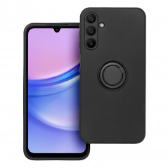 Samsung Galaxy A15 5G Hülle Silicone ring Schwarz