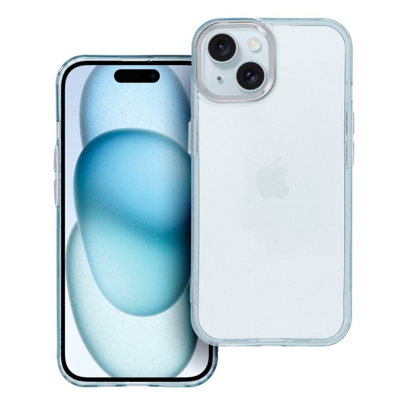Apple iPhone 15 Plus Hülle Pearl Hellblau