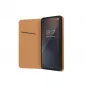 Samsung Galaxy S23 FE Book Handytaschen Leather case SMART PRO Elegant  Braun
