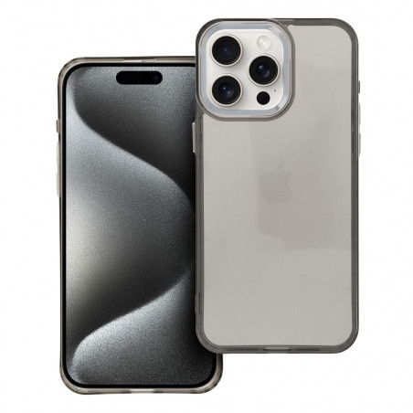 Apple iPhone 15 Pro Max Hülle Pearl Schwarz