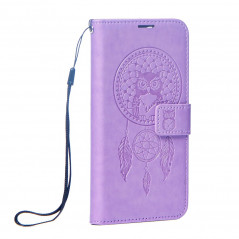 Samsung Galaxy S23 FE Book Handytaschen MEZZO Book Traumfänger  Lila (Purple)