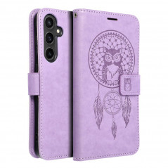 Samsung Galaxy S23 FE Book Handytaschen MEZZO Book Traumfänger  Lila (Purple)