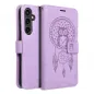 Samsung Galaxy S23 FE Book Handytaschen MEZZO Book Traumfänger  Lila (Purple)