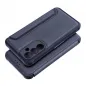 Samsung Galaxy S23 FE Book Handytaschen Razor Book Kohlenstoff-Faser, Kohlenstoffmuster  Blau