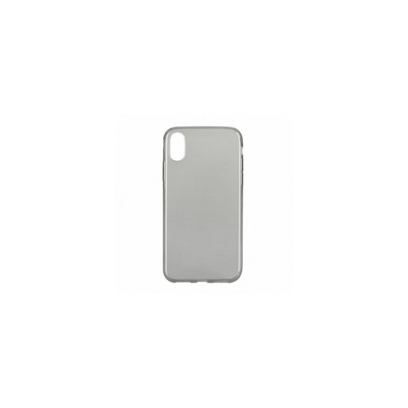 Ultra Slim 0,3mm auf Apple iPhone X Silikonhülle Schwarz