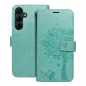Samsung Galaxy A35 Book Handytaschen MEZZO Book Baum  Grün