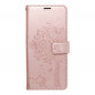 Samsung Galaxy A35 Book Handytaschen MEZZO Book Baum  Roségold