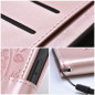 Samsung Galaxy A35 Book Handytaschen MEZZO Book Baum  Roségold