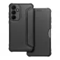 Samsung Galaxy A35 Book Handytaschen Razor Book Kohlenstoff-Faser, Kohlenstoffmuster  Schwarz