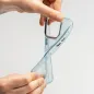 Apple iPhone SE 2022 5G Hülle Pearl Hellblau