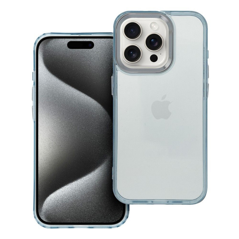 Apple iPhone 15 Pro Hülle Pearl Hellblau