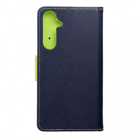 Samsung Galaxy A35 Book Handytaschen Fancy Book Marine / Limette